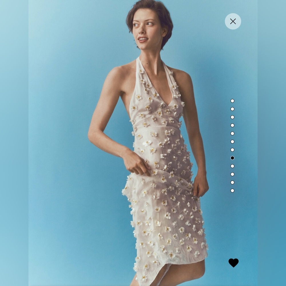 J.Crew Collection embellished halter midi dress - Picture 9 of 12
